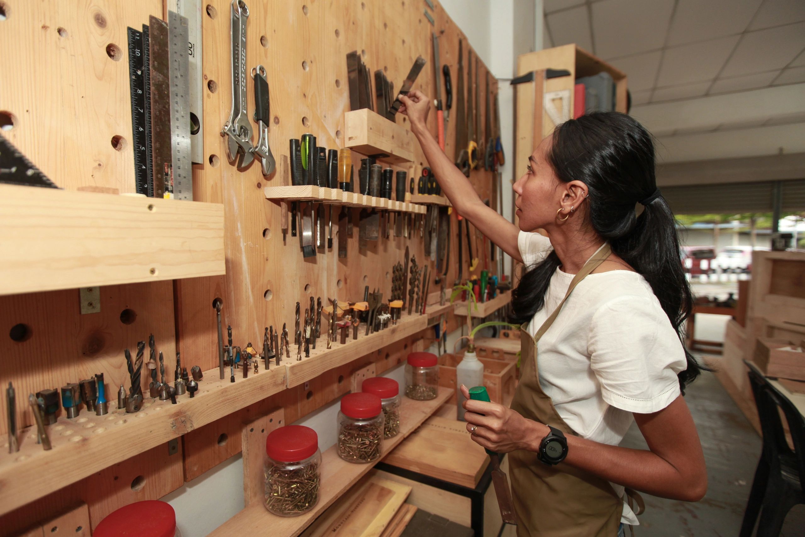 artisan wood wall decor workshop